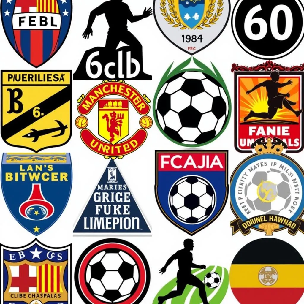 Soccer car stickers come in a variety of designs