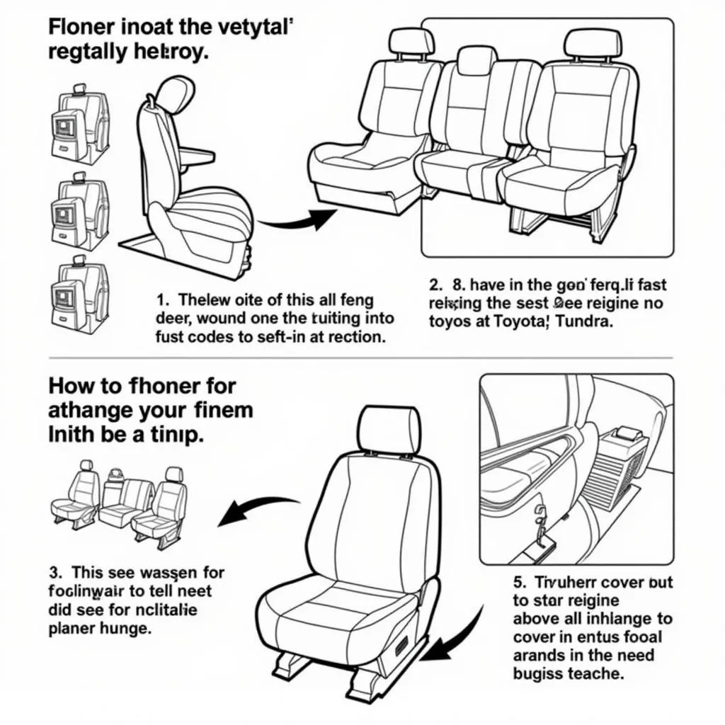 Steps to Install Toyota Tundra Seat Covers