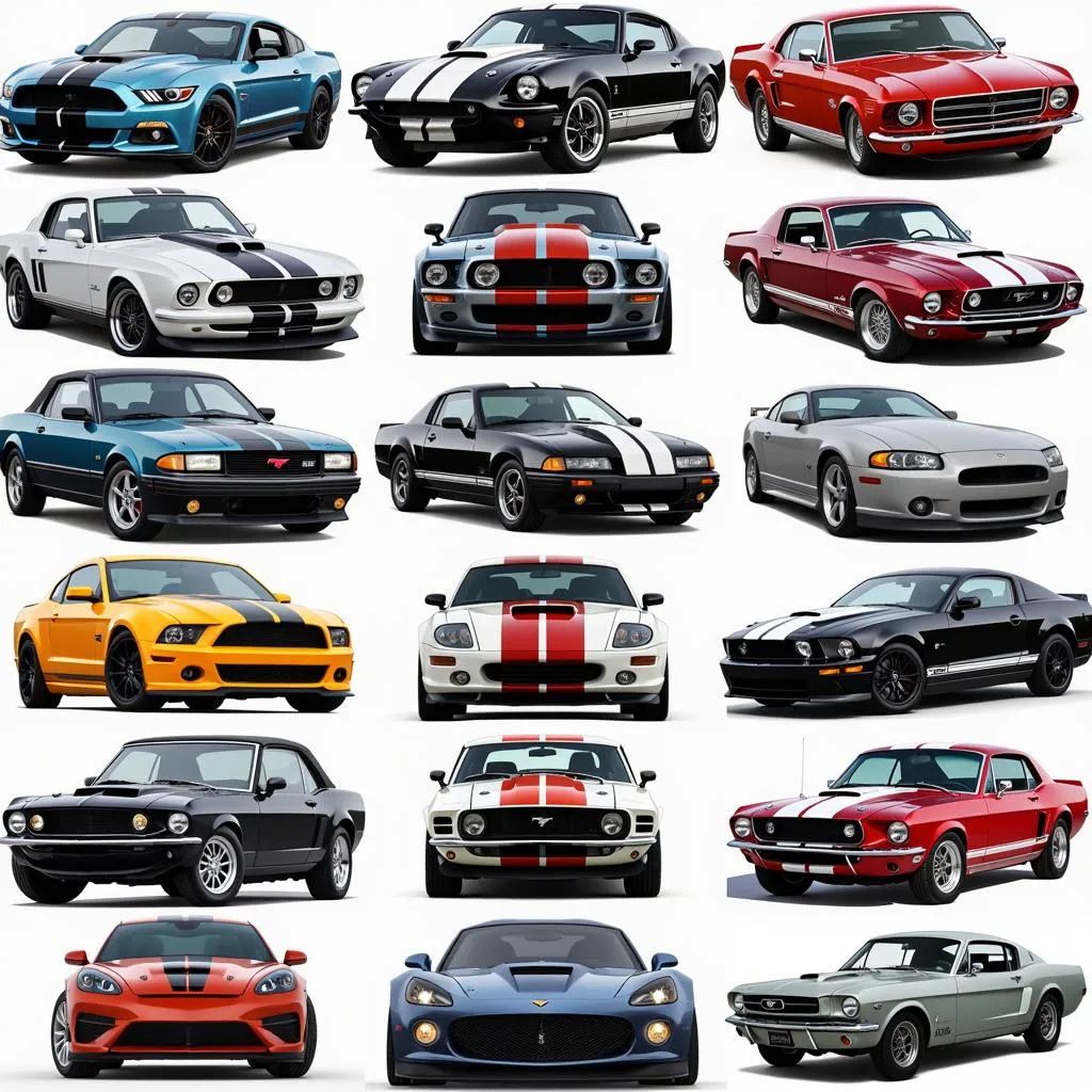 Types of car stripes