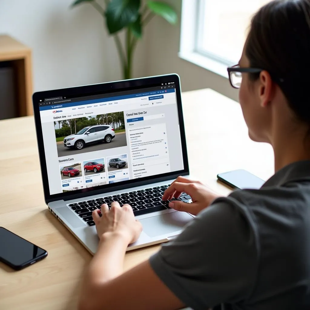 Researching Used Cars Online