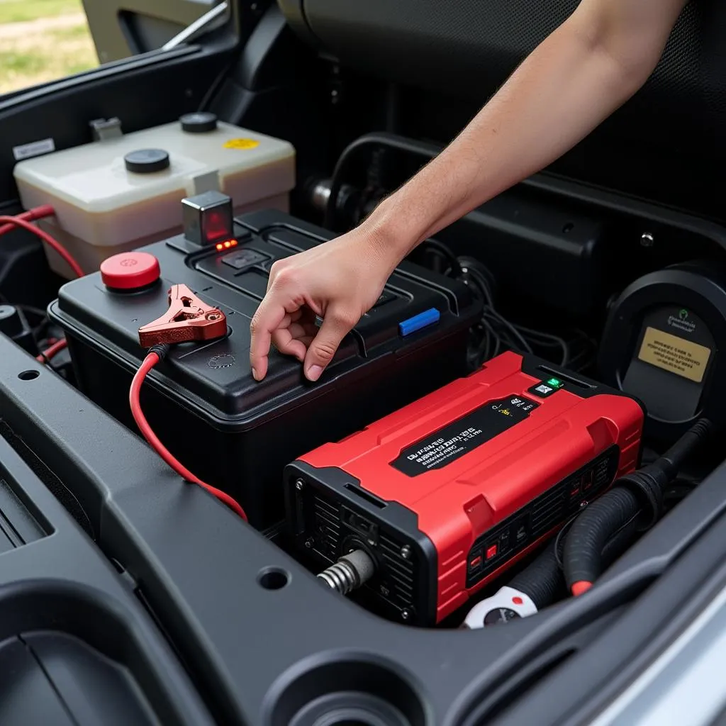 Safely using a car inverter