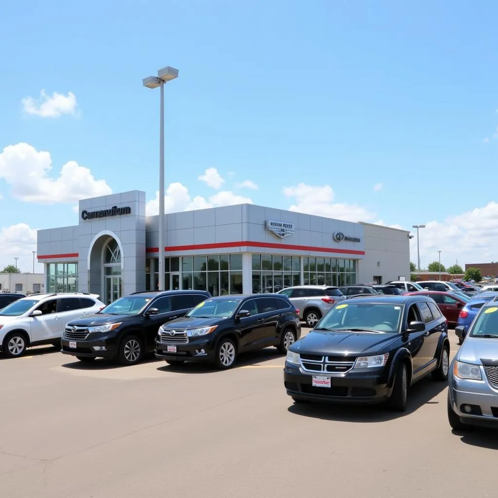 Car Dealership Exterior in Wellington, KS