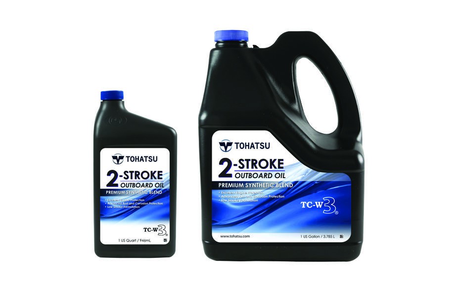 Tohatsu Premium TC-W3 2-Stroke Oil Quart Bottle