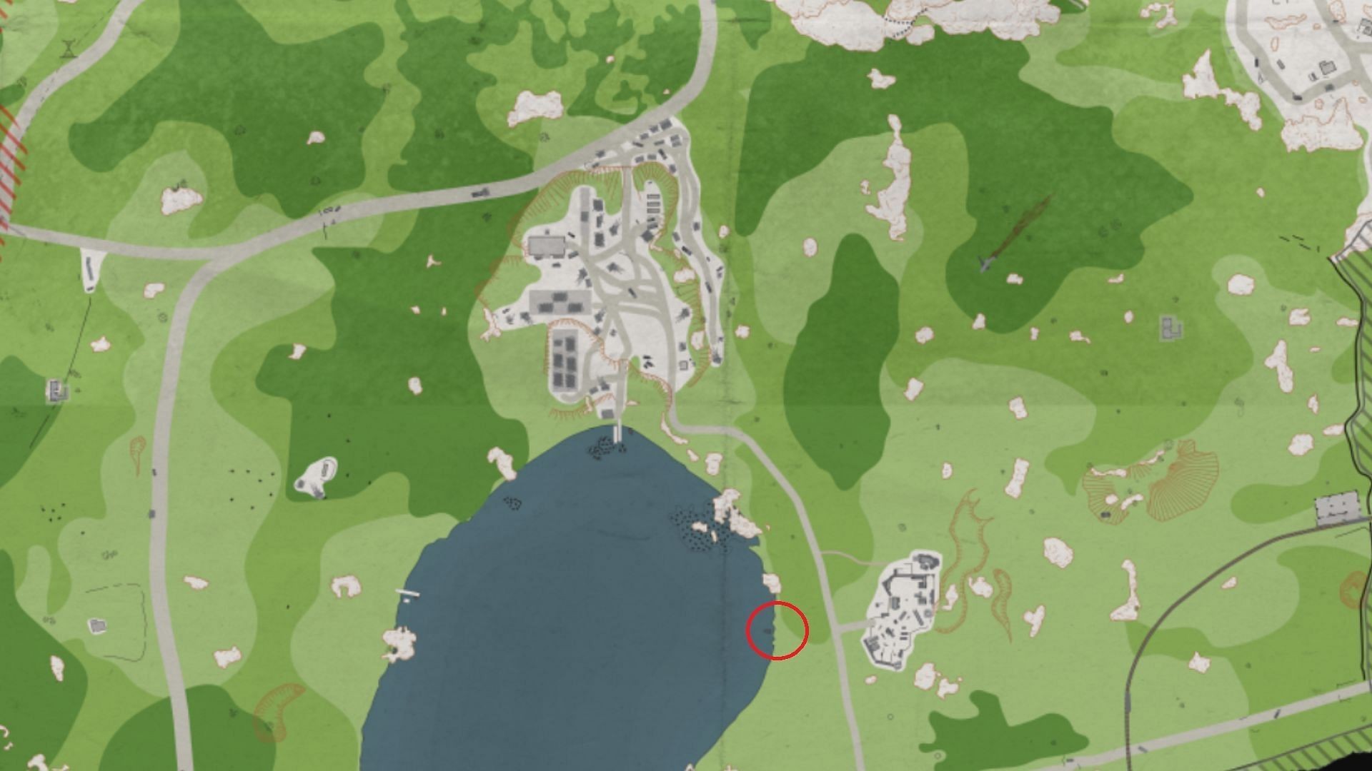 Woods map location of the lost minivan for Escape from Tarkov Health Care Privacy Part 3 quest