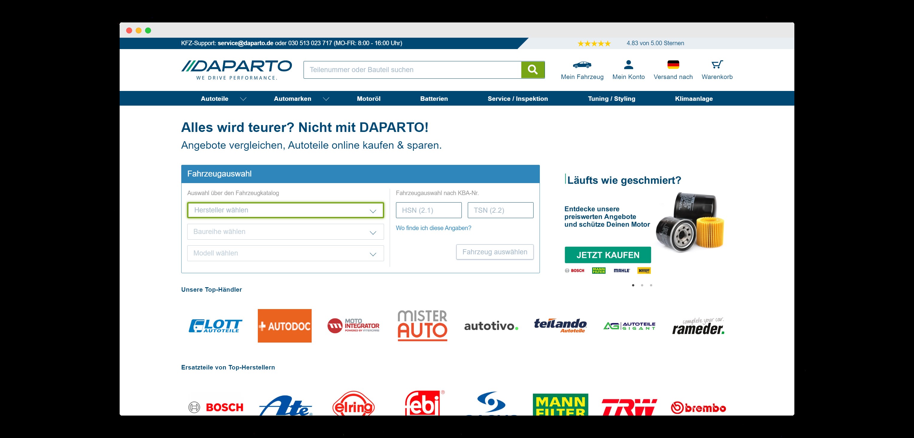 Autoparts24.eu - Leading Online Marketplace for Used Car Parts in Europe