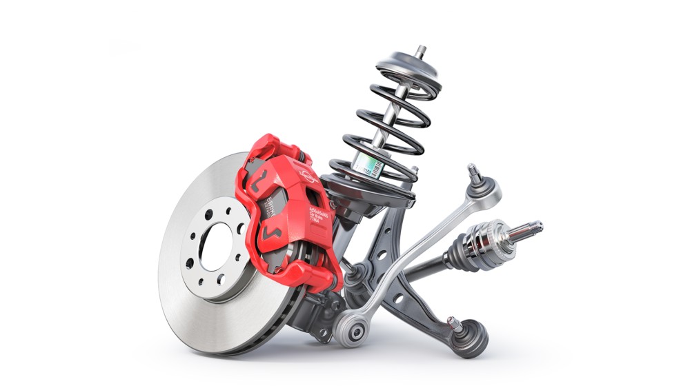 Car Undercarriage Components Diagram