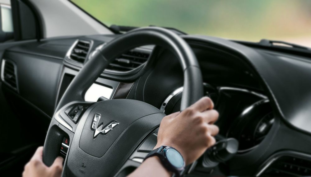 An overview of a modern car dashboard, highlighting its various sections and controls.