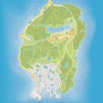 GTA 5 map pinpointing all spaceship part locations across Los Santos and Blaine County