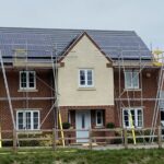 Solar Panels on a Roof