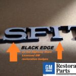 Licensed GM Restoration 3.8 SFI Turbo Hood Badge for Buick Grand National