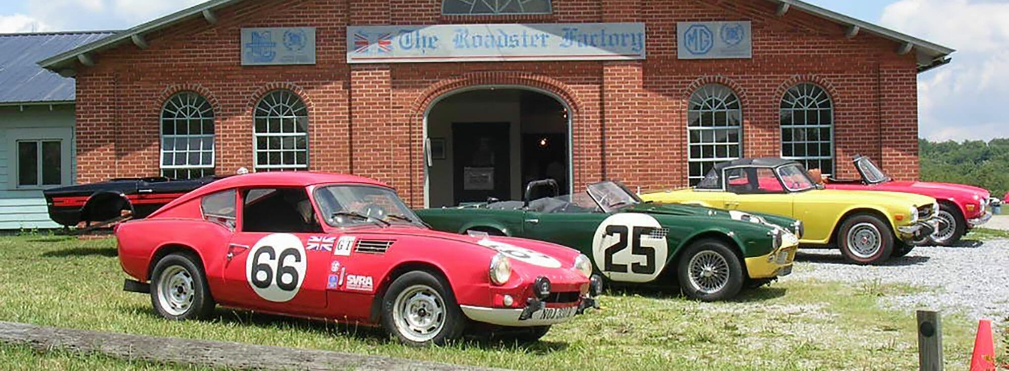 The Roadster Factory Warehouse Exterior