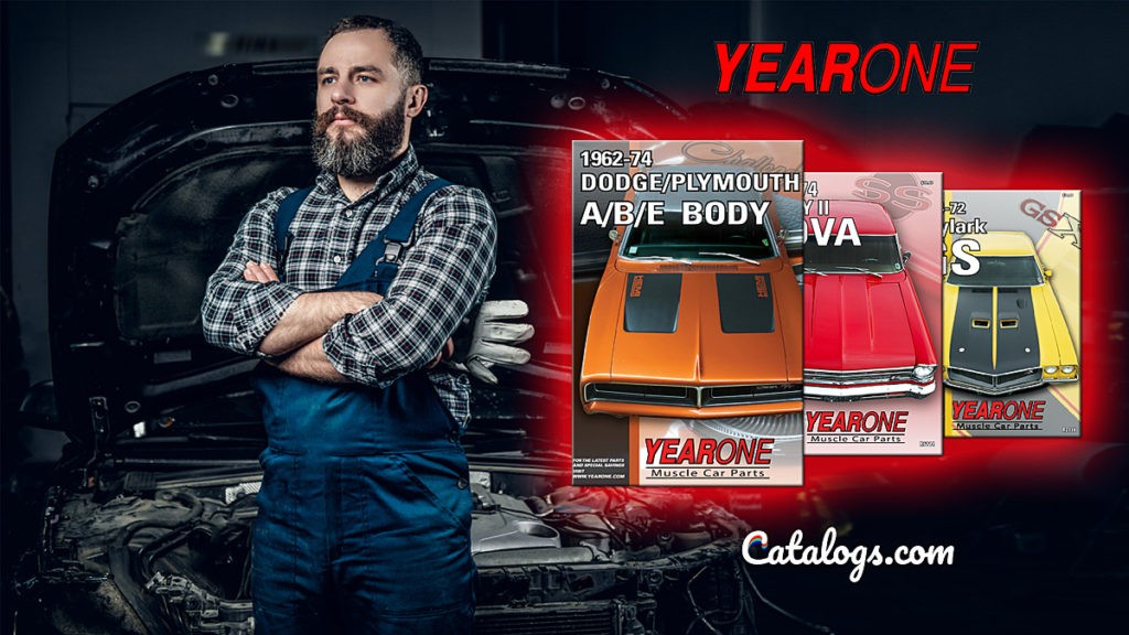 Classic Muscle Car Parts in Year One Catalog